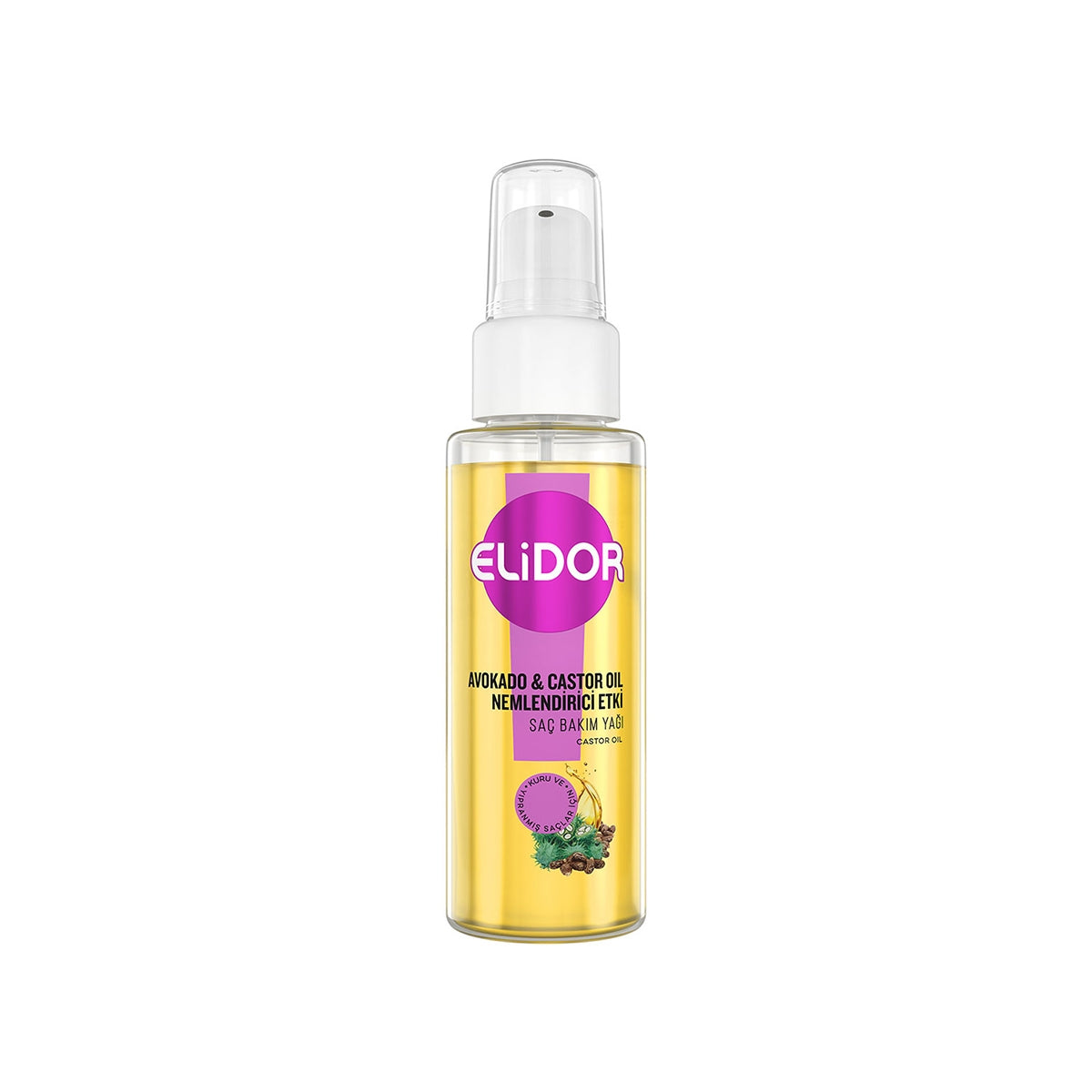 Saç Bakım Yağı Avokado Castor Yağı 80 ml