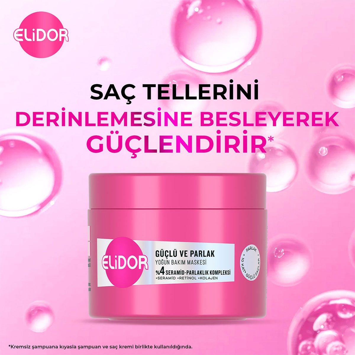 Saç Maskesi Güçlü Parlak 220 ml