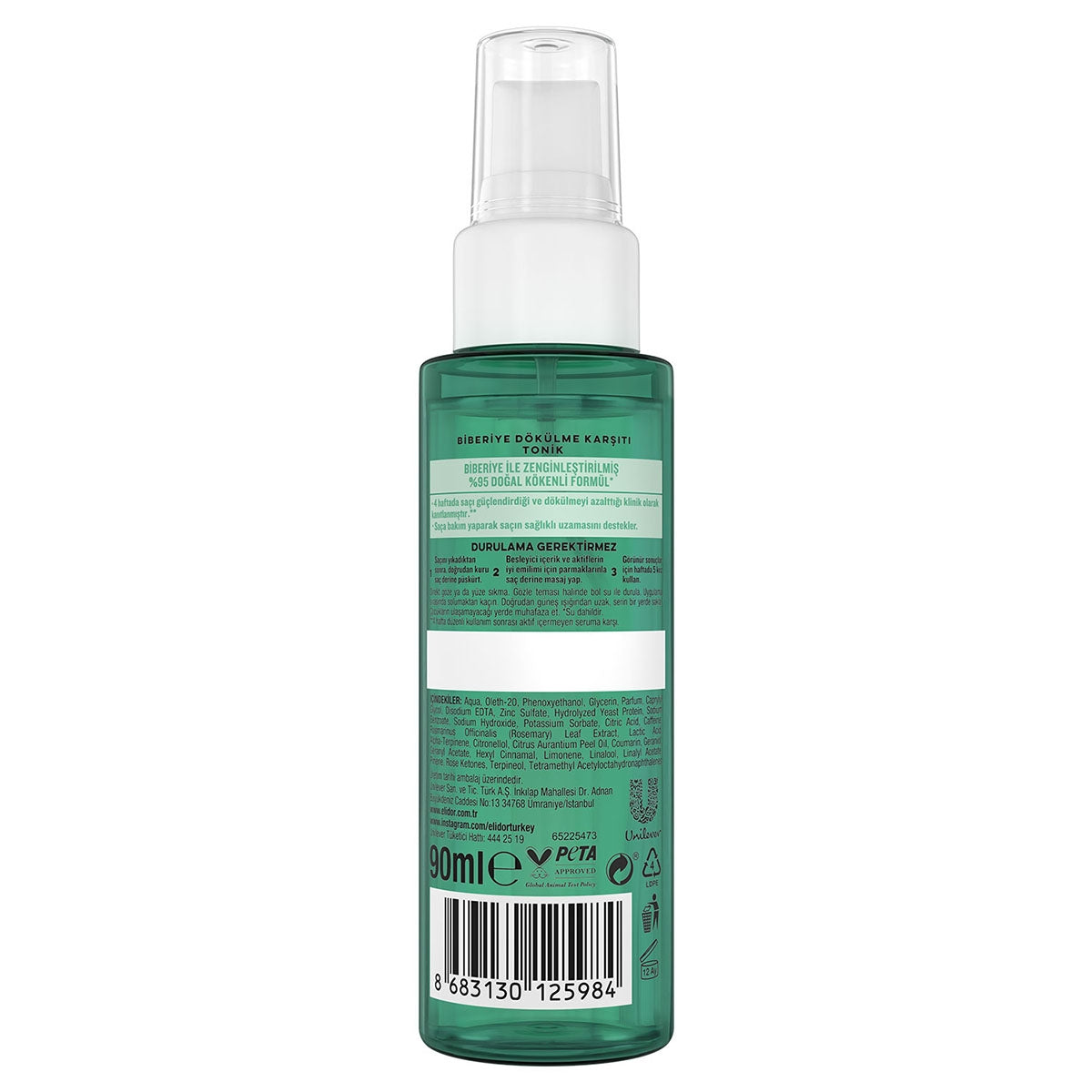 Saç Toniği Biberiye 90 ml