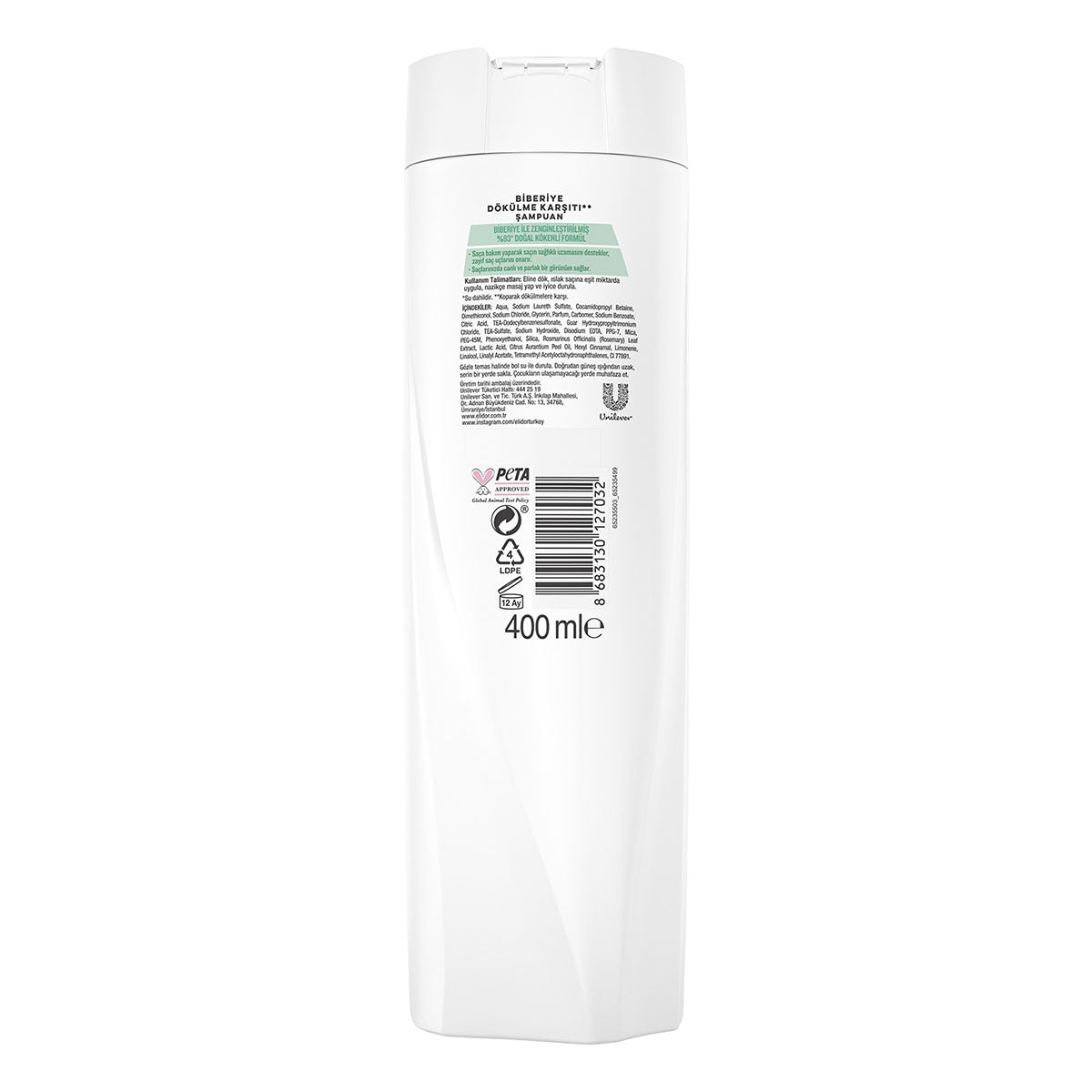 Şampuan Biberiye 400 ml