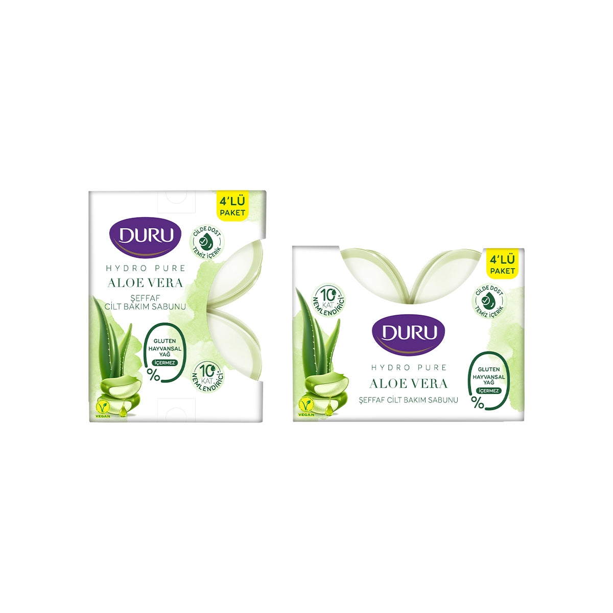 Katı Sabun Hydrapure Aloe Vera 4x135 Gr