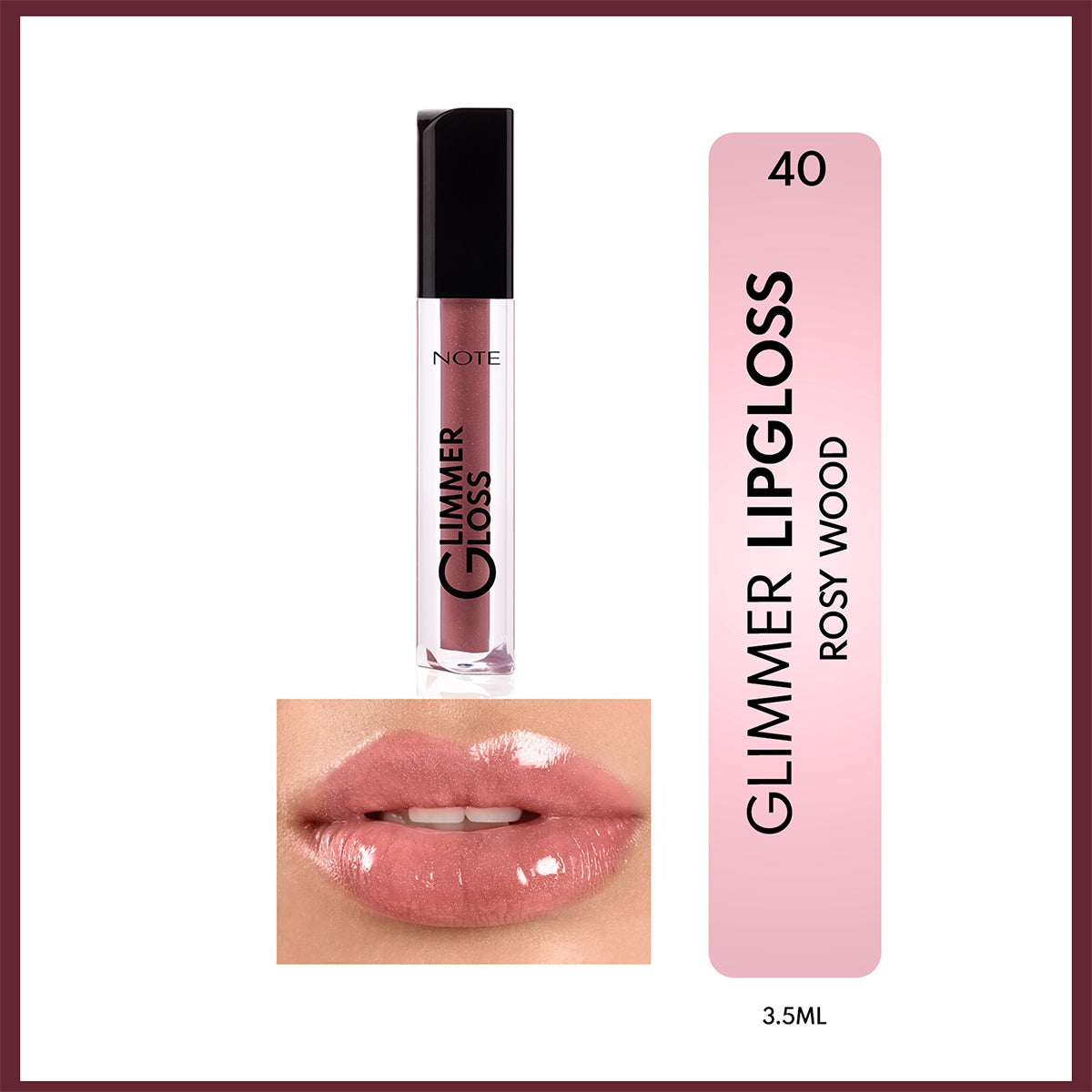 Glimmer Gloss 40 Rosy Wood