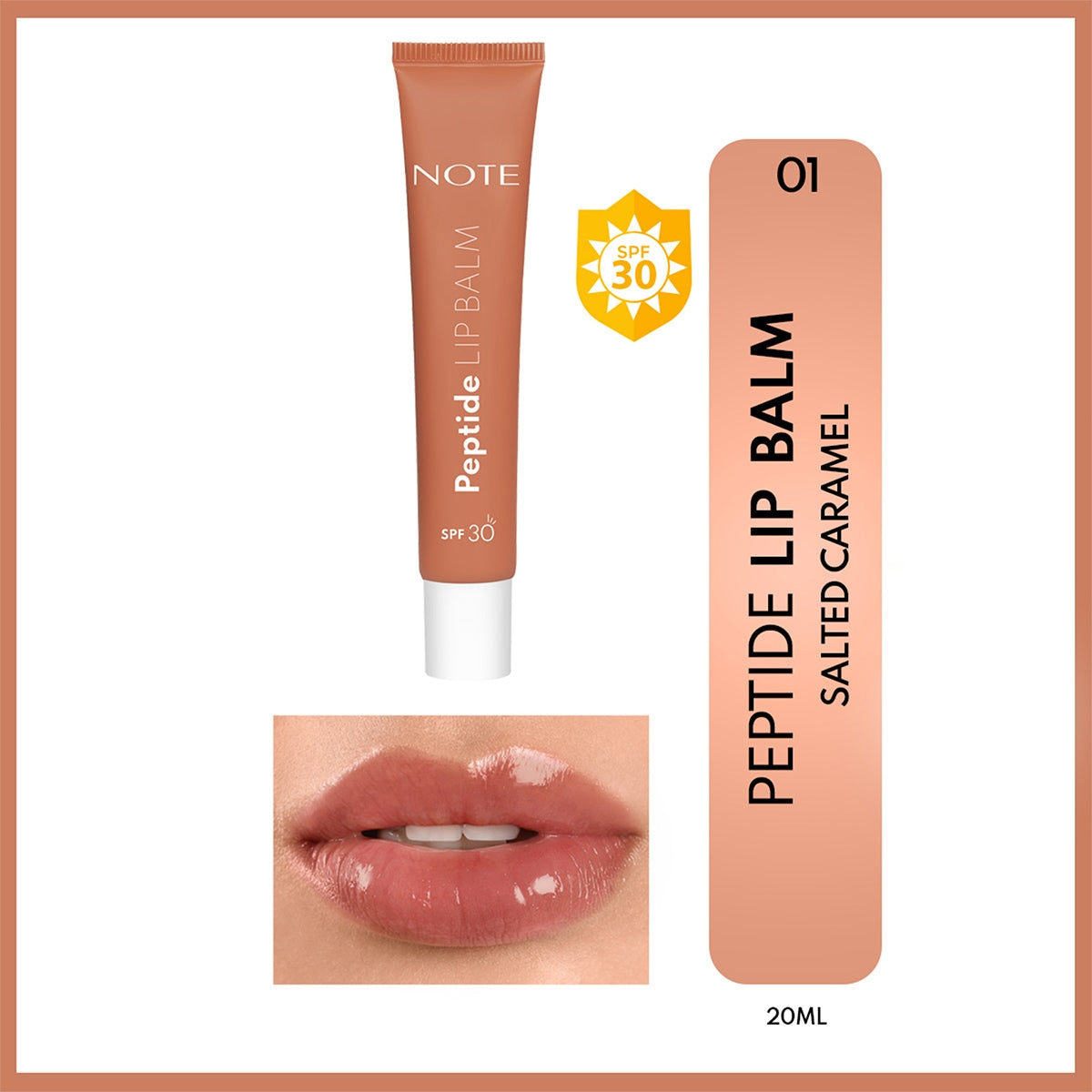 Peptide Lip Balm 01 Salted Caramel