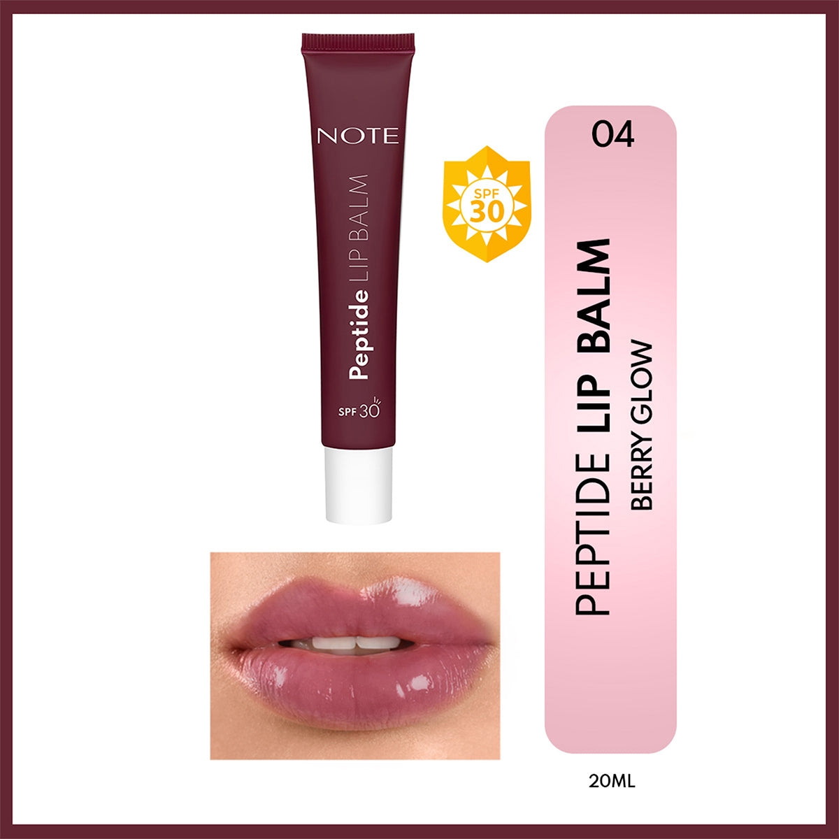Peptide Lip Balm 04 Berry Glow