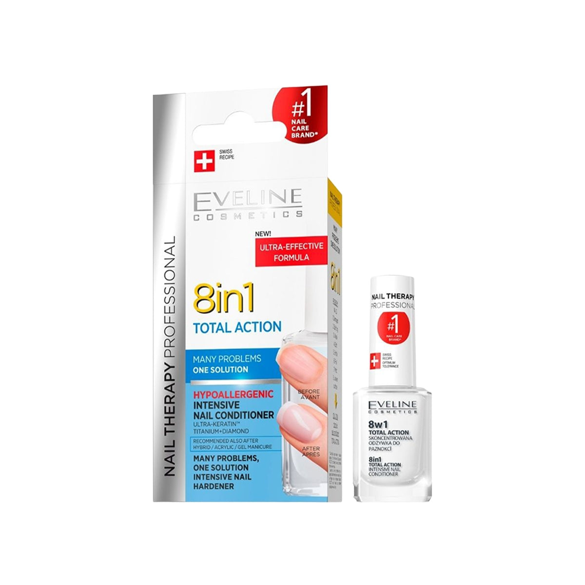 Tırnak Bakım 8 In 1 Total Action 12ml