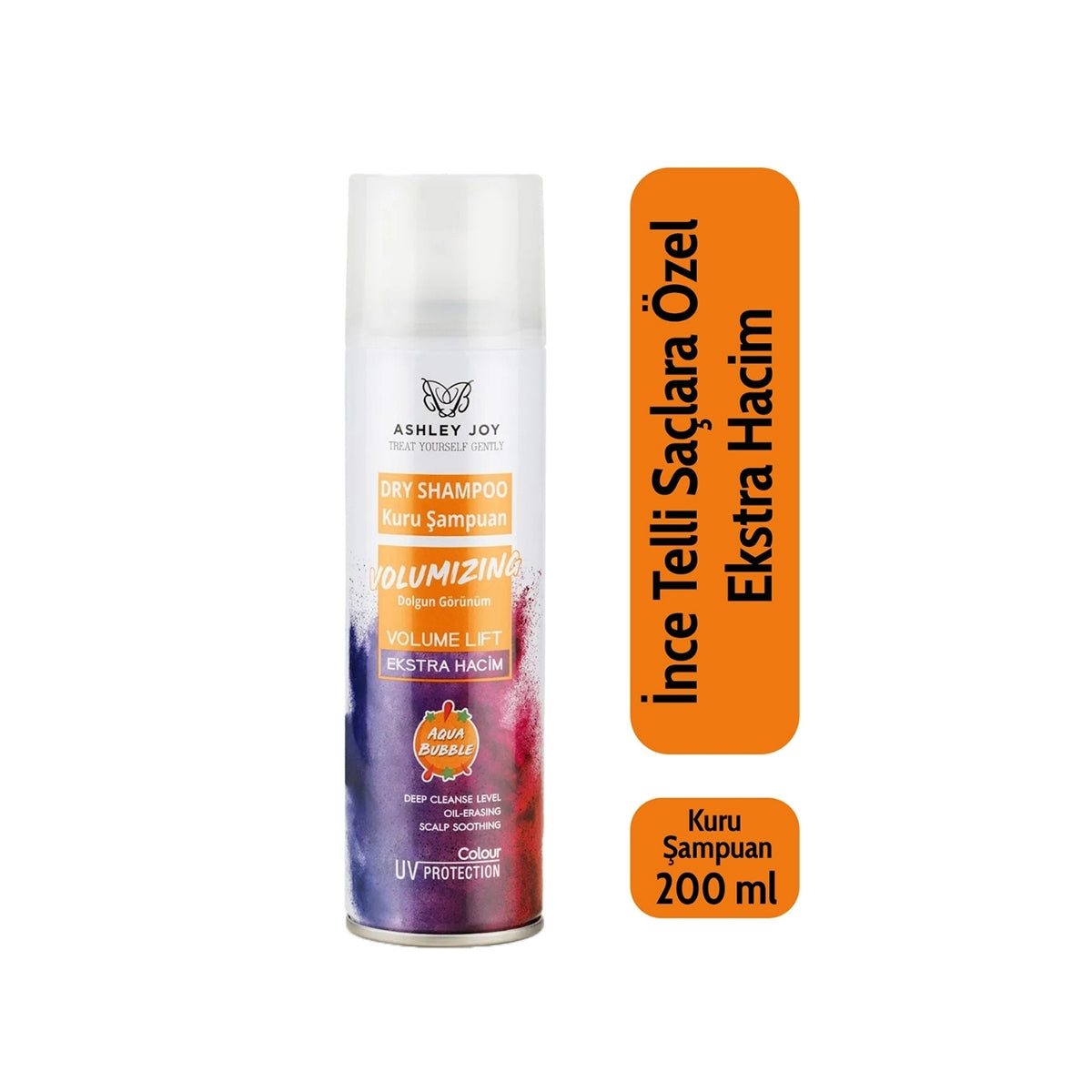 Kuru Şampuan Ekstra Hacim Aqua Bubble 200 ml