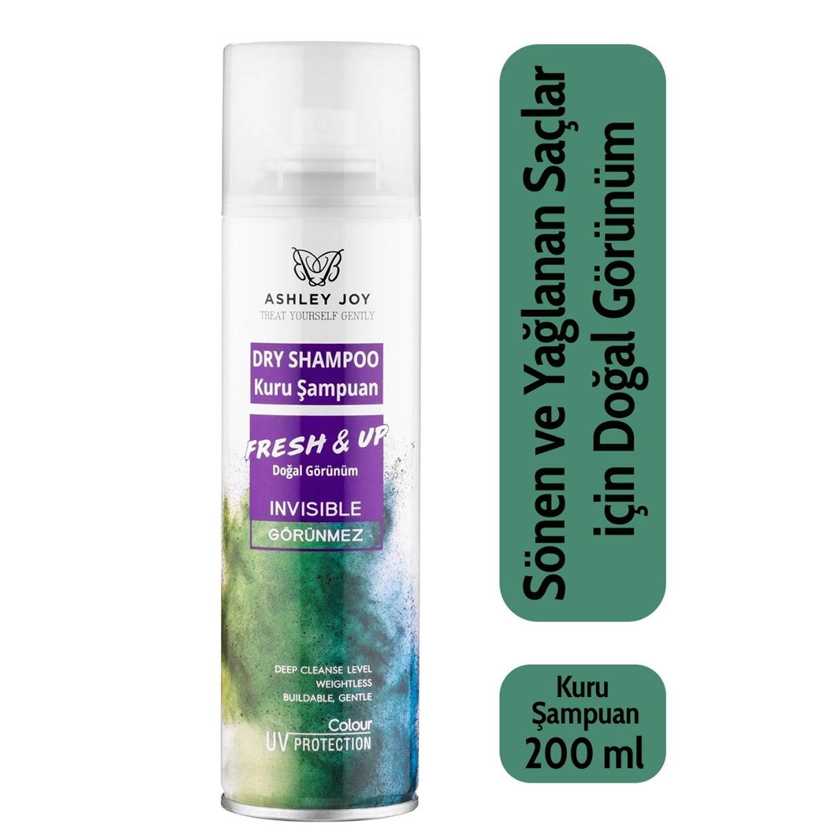 Kuru Şampuan Doğal Görünüm Pure Flower 200 ml