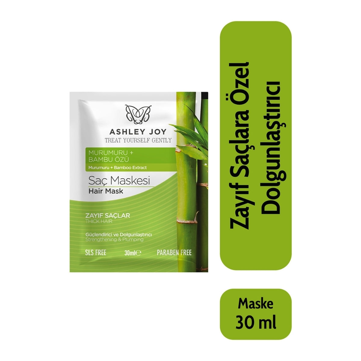 Saç Maskesi Güçlendirici Dolgunlaştırıcı 30 ml
