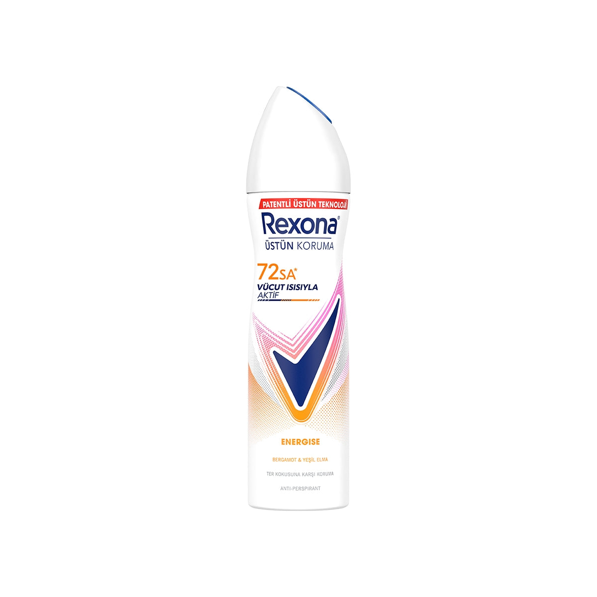 Rexona Kadın Deodorant Sprey Energize Bergomat <(>&<)> Yeşil Elma 150 ml