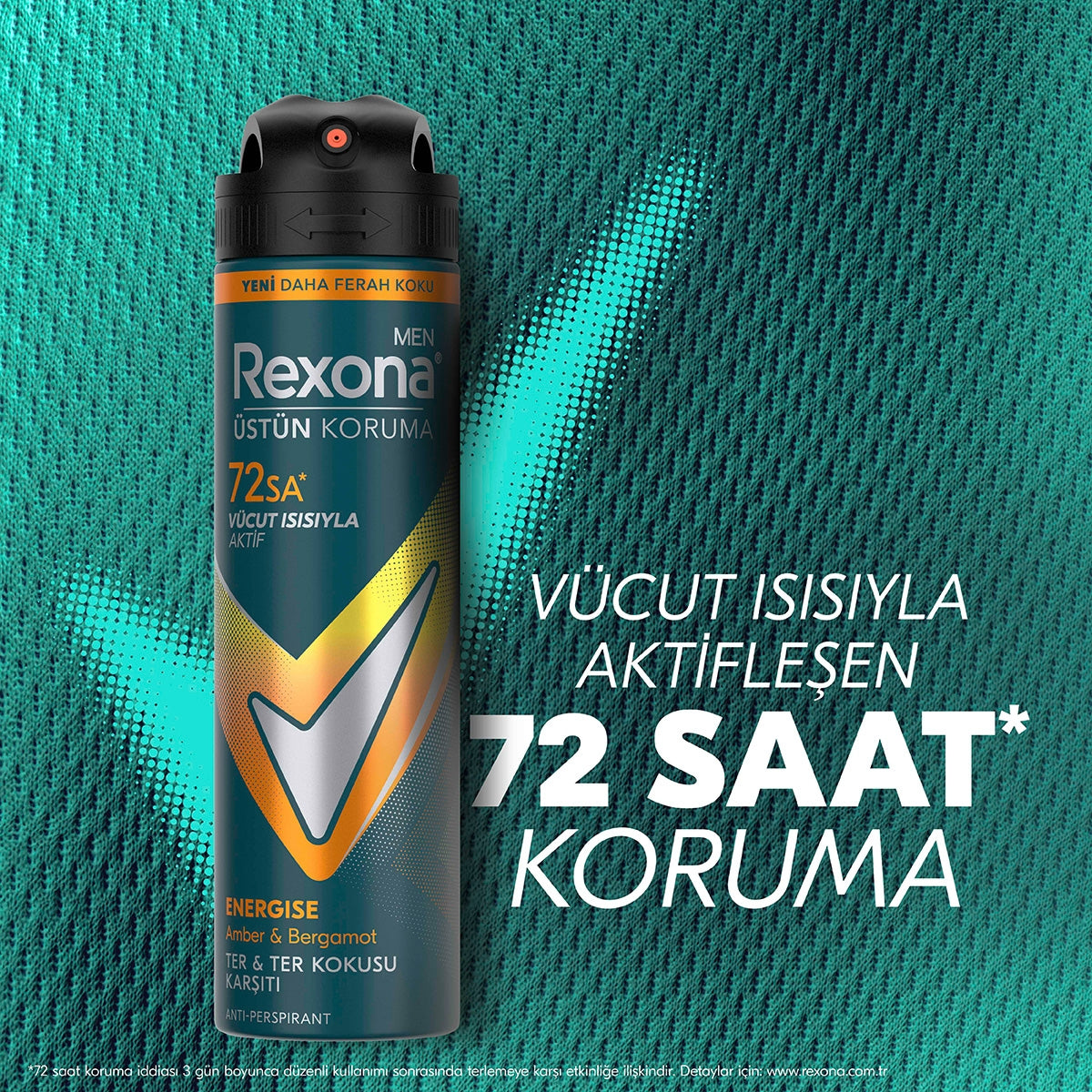 Rexona Men Erkek Deodorant Sprey Bergomat <(>&<)> Amber 150 ml