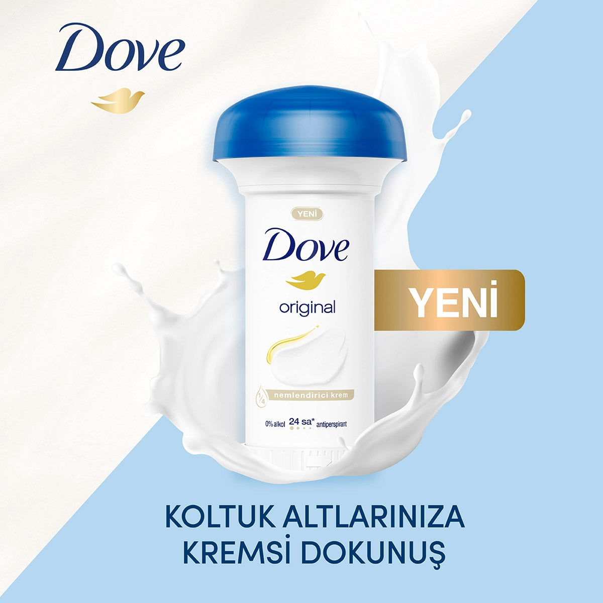 DOVE Krem Stick Deodorant Original Kadın 50 ml