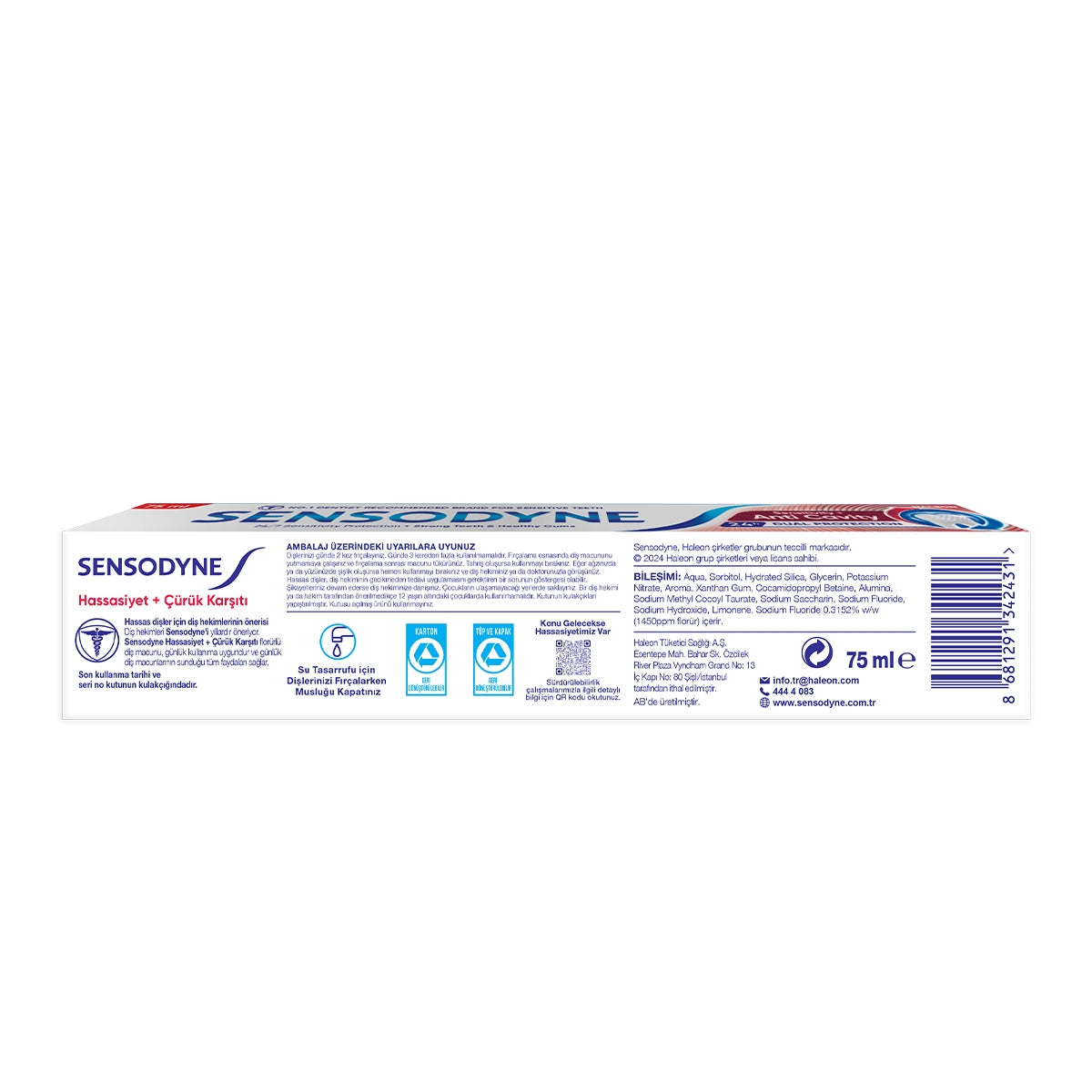 Hassasiyet+ Çürük Karşıtı Diş Macunu 75 ml