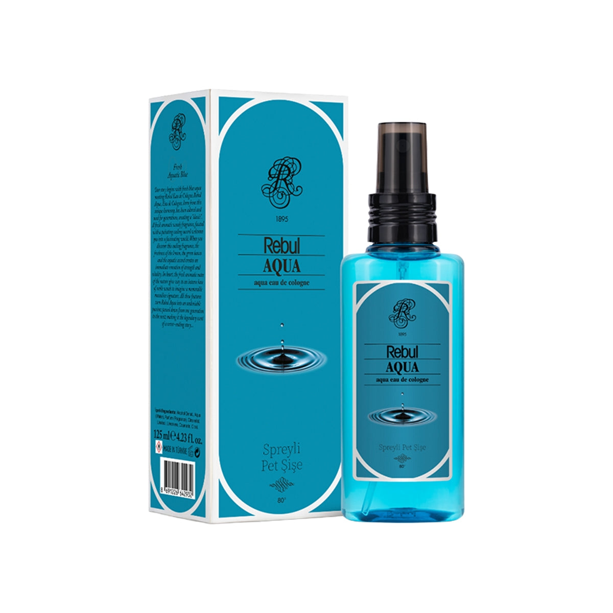 REBUL Kolonya Aqua 125 ml
