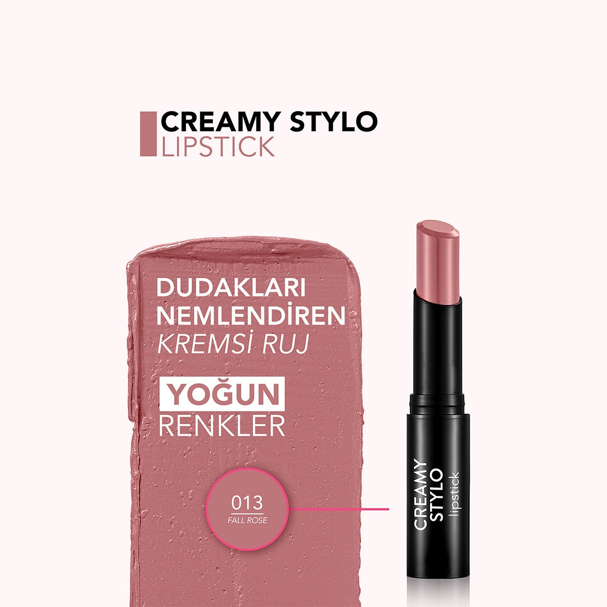Creamy Stylo Ruj 13 Fall Rose