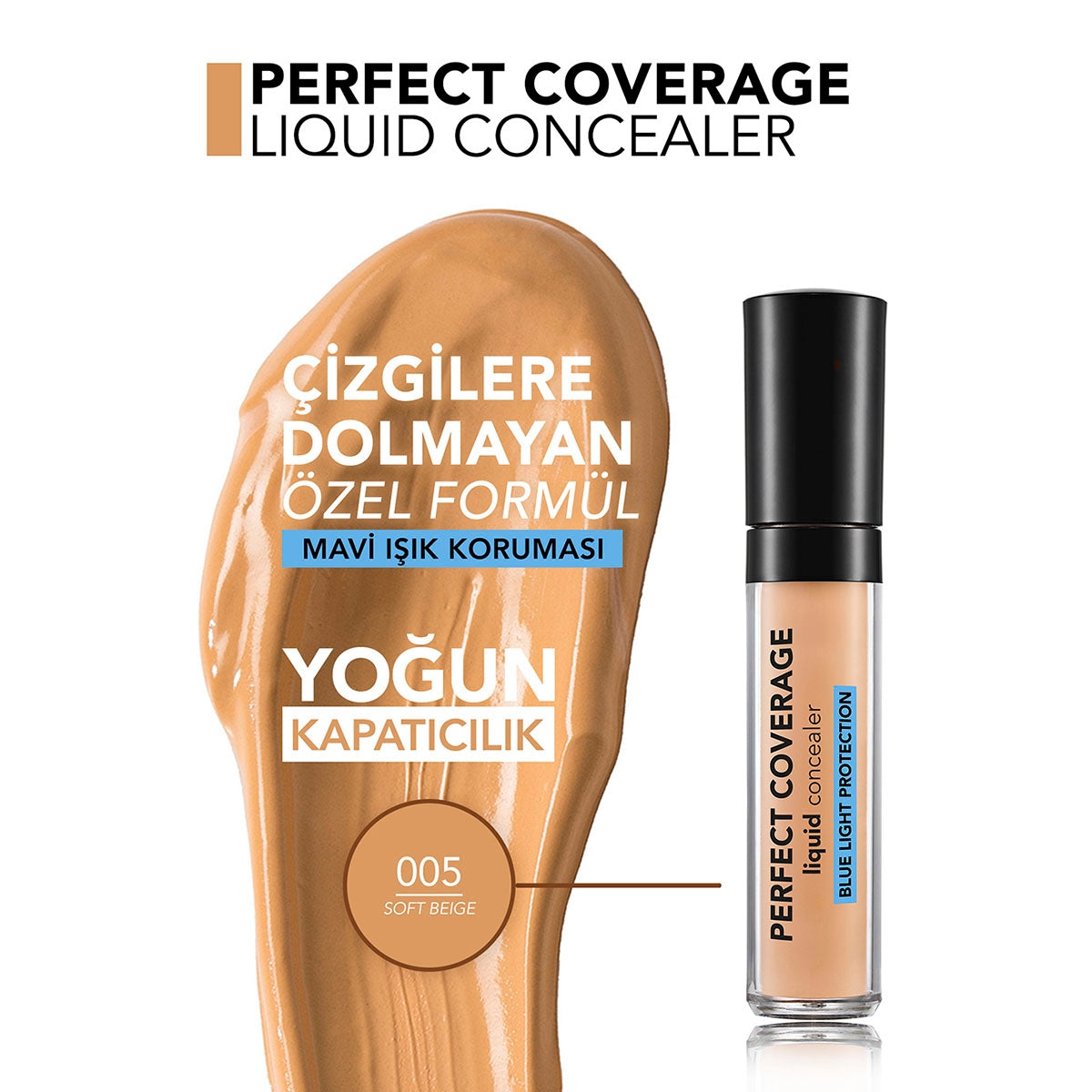 Perfect Coverage Kapatıcı 005 Soft Beige