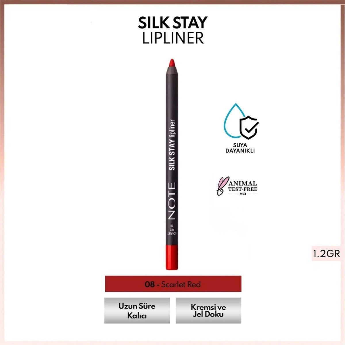 Dudak Kalemi Sılk Stay Scarlet Red