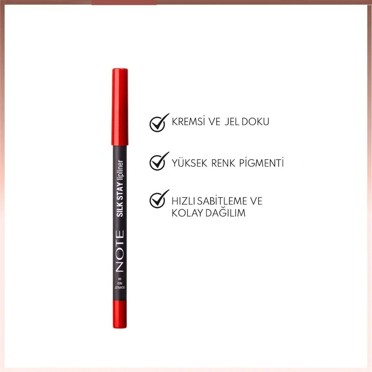 Dudak Kalemi Sılk Stay Scarlet Red