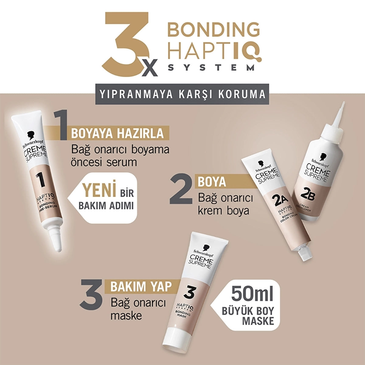 Creme Supreme Saç Boyası Koyu Sarı 8 0