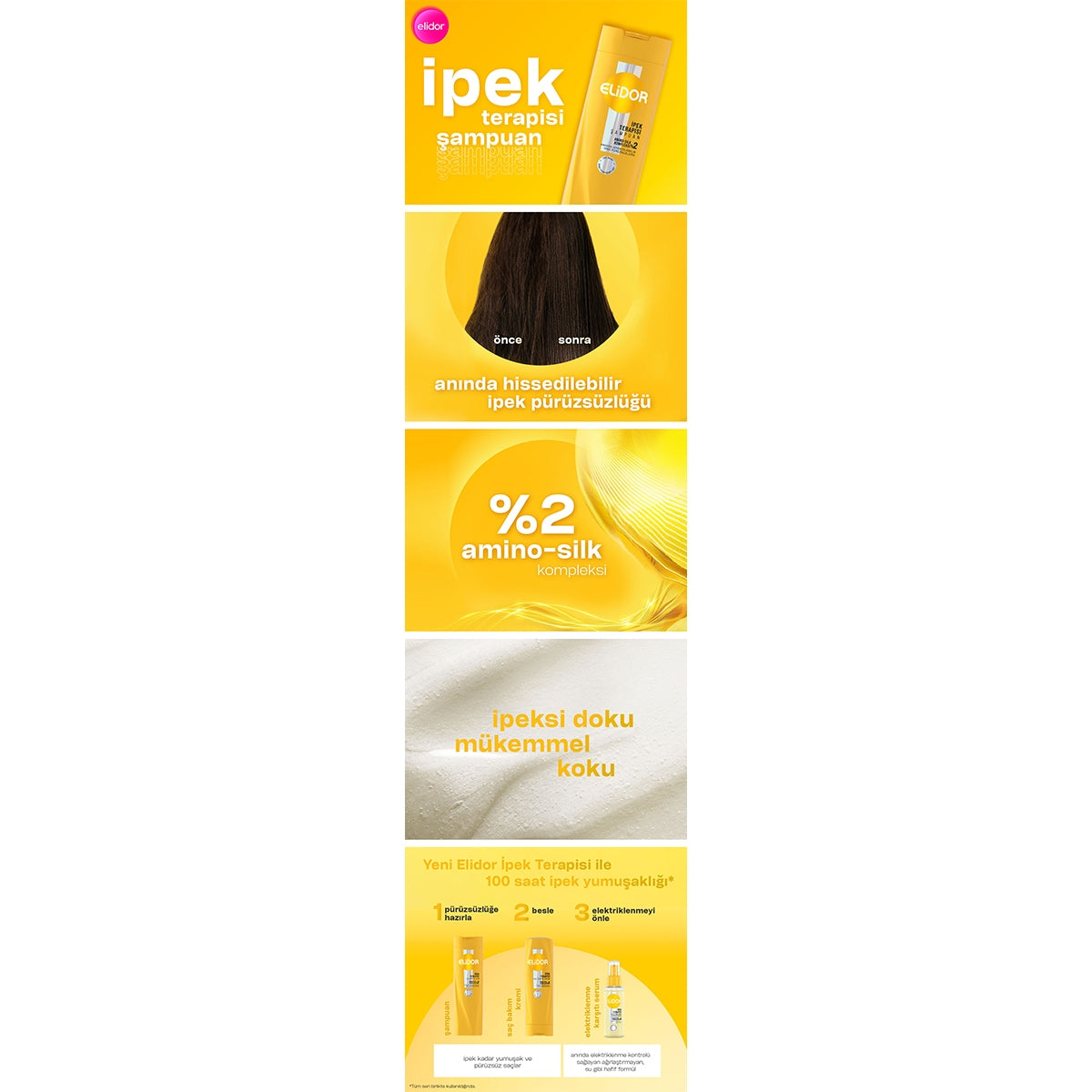 Şampuan İpek Terapisi 400 ml