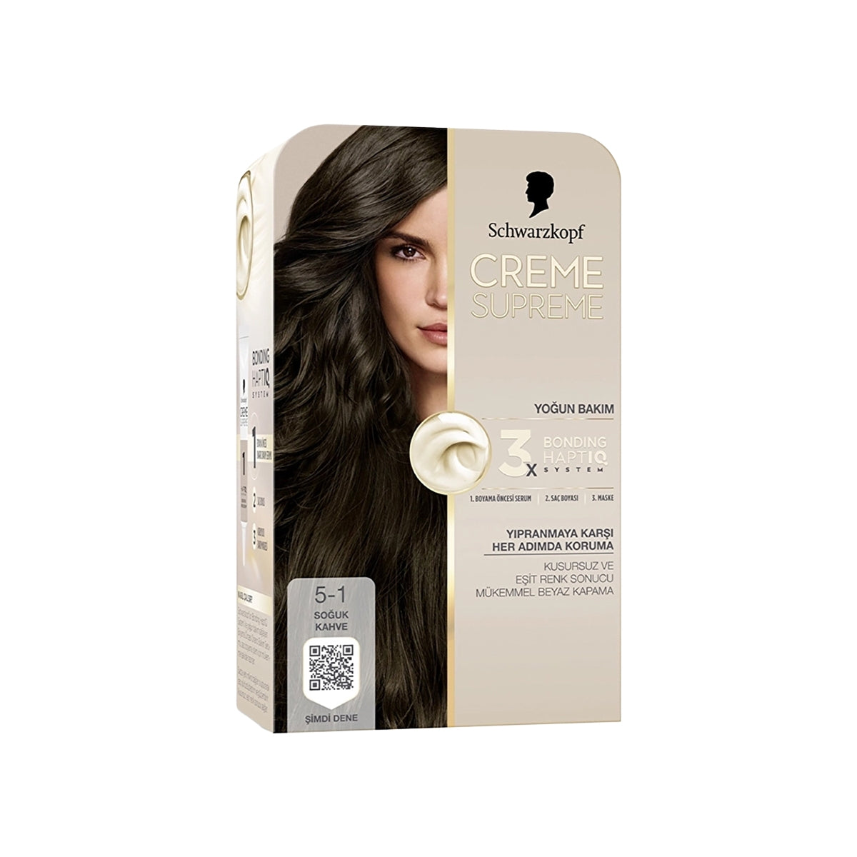 Creme Supreme Saç Boyası Soğuk Kahve 5 1
