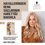 Creme Supreme Saç Boyası Soğuk Siyah 1 1