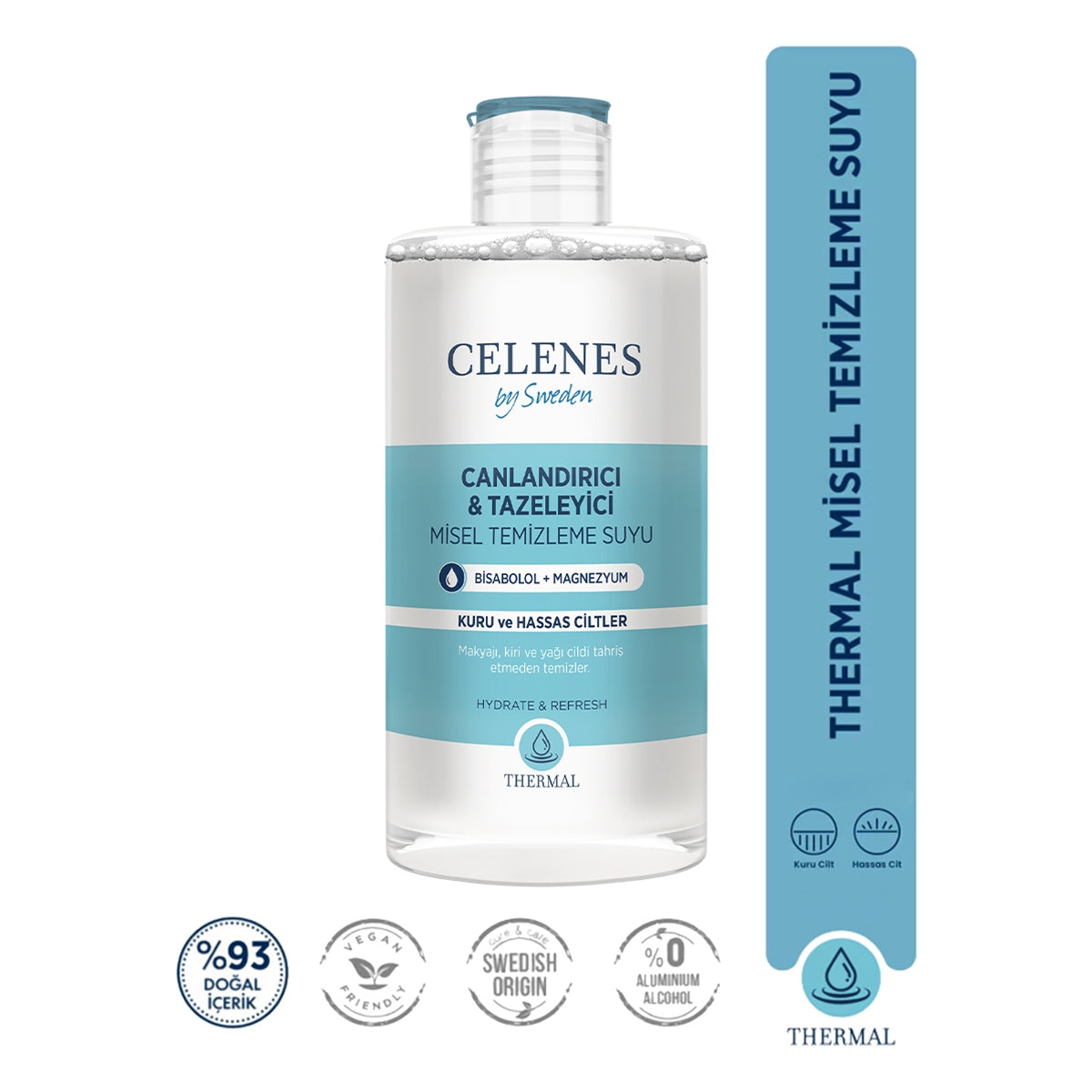 Thermal Micellar Makyaj Temizleme Suyu Kuru/Hassas Ciltler