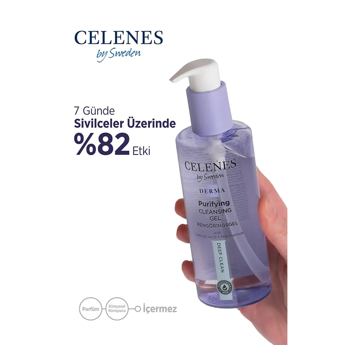 Derma Sivilce Karşıtı Yüz Yıkama Jeli 250 ml