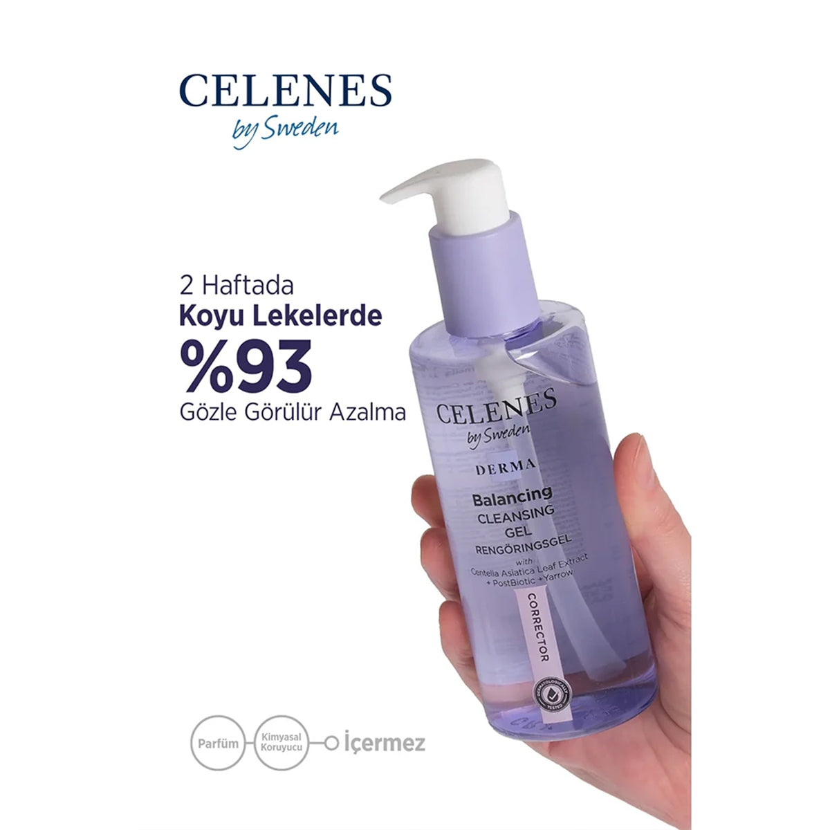 Derma Leke Karşıtı Yüz Temizleme Jeli 250 ml