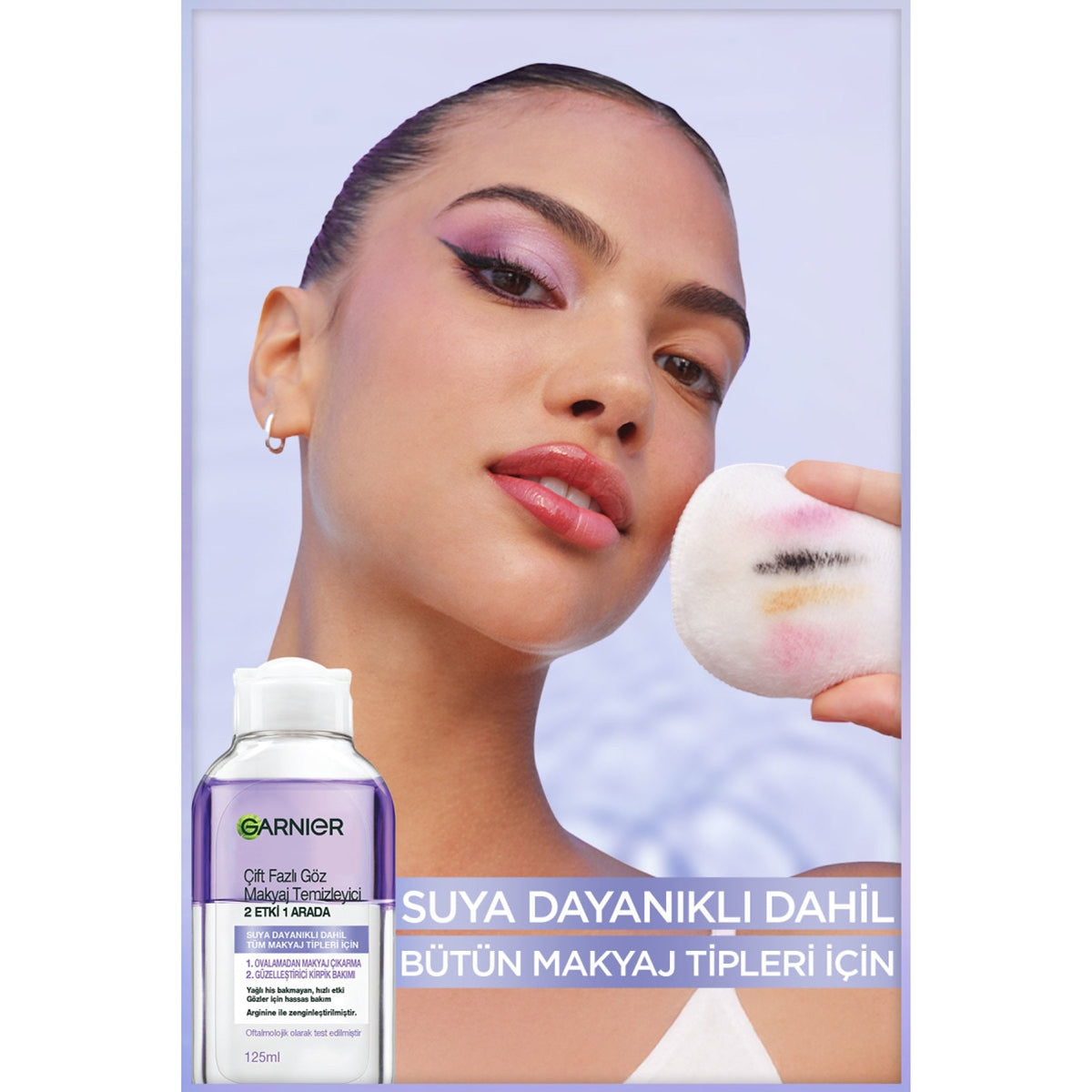 2 Etki 1 Arada Göz Makyaj Temizleyici 125ML