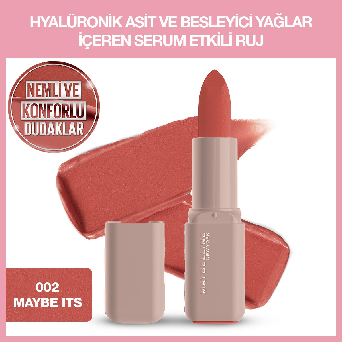 Lifter Lipstick Matte Ruj 002