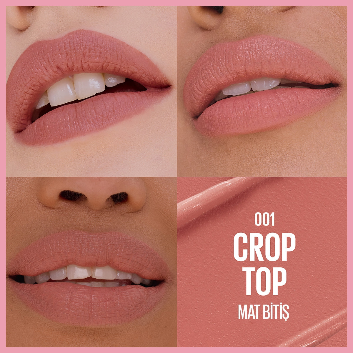 Lifter Lipstick Matte Ruj 001