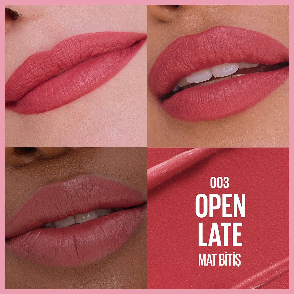 Lifter Lipstick Matte Ruj 003