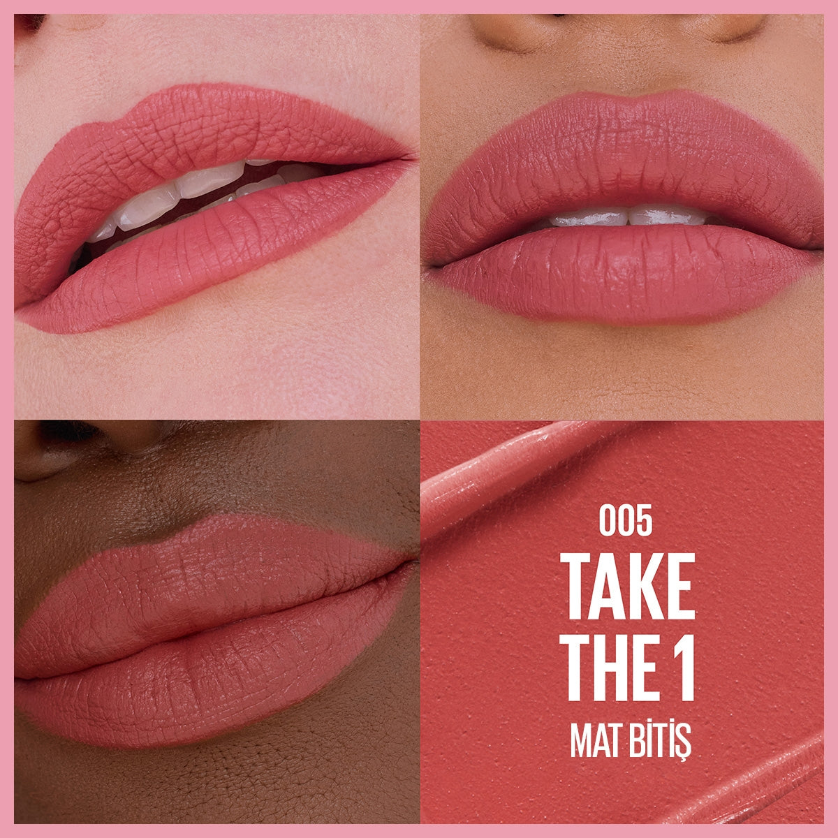 Lifter Lipstick Matte Ruj 005