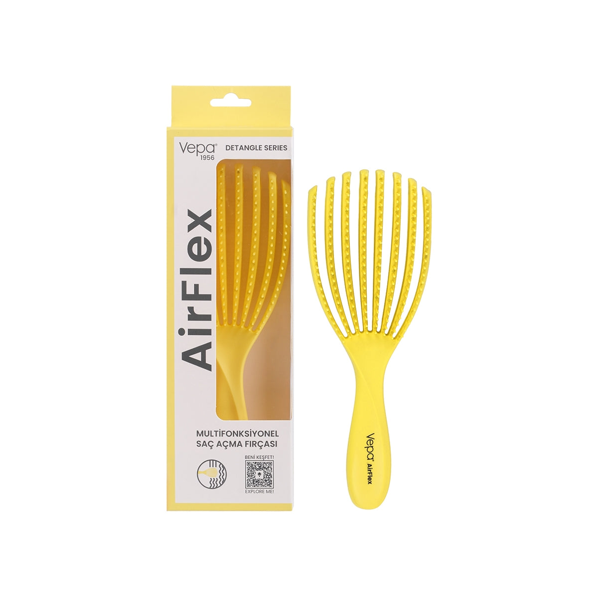 Airflex Saç Fırçası Sarı