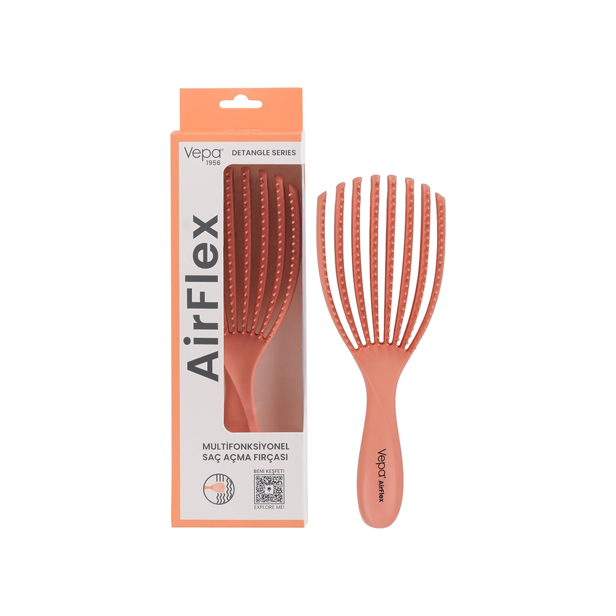 Airflex Saç Fırçası Somon