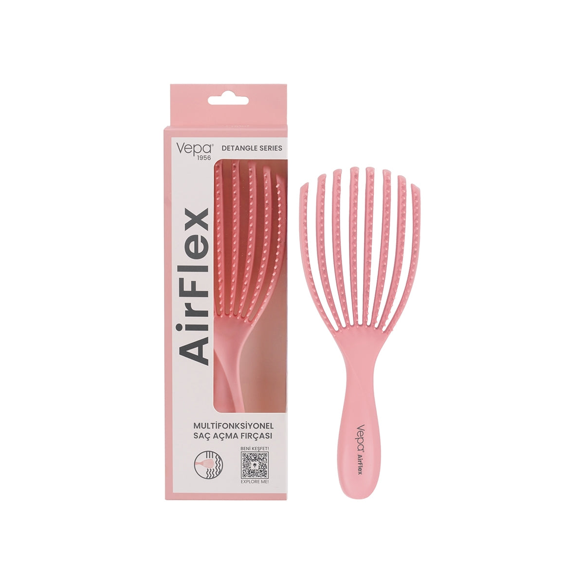Airflex Saç Fırçası Pembe