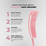 Airflex Saç Fırçası Pembe
