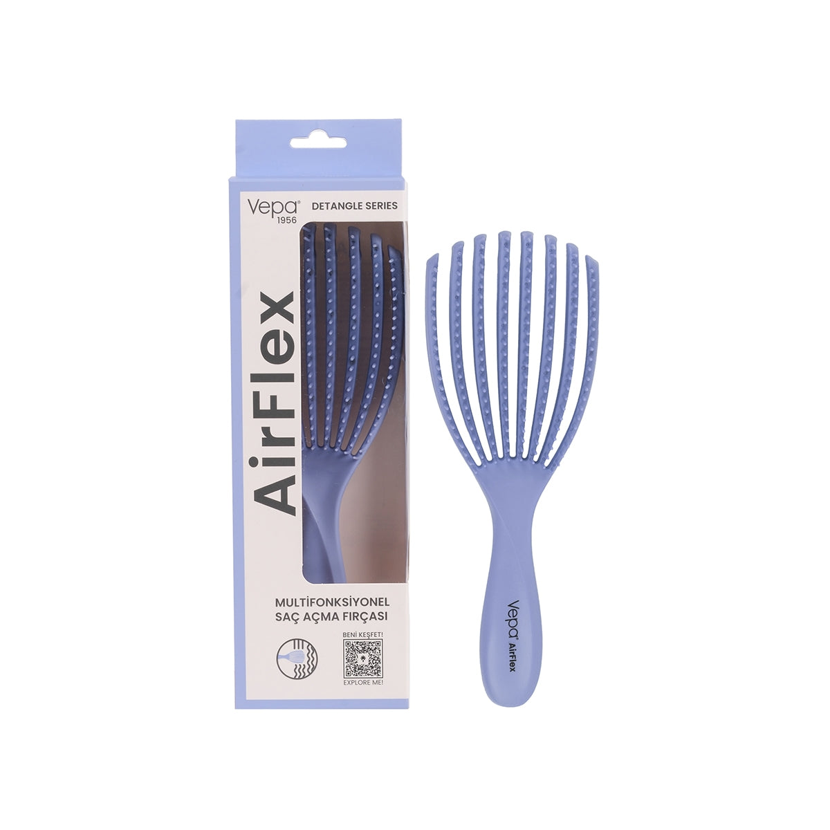 Airflex Saç Fırçası Lila