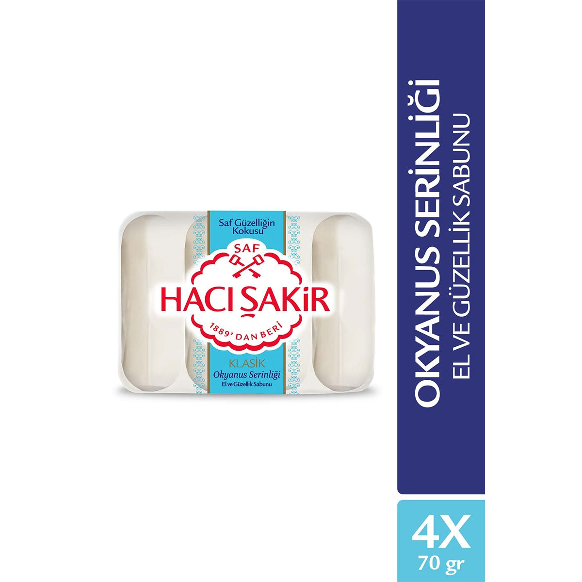 Güzellik Sabunu Klasik 3x70 Gr