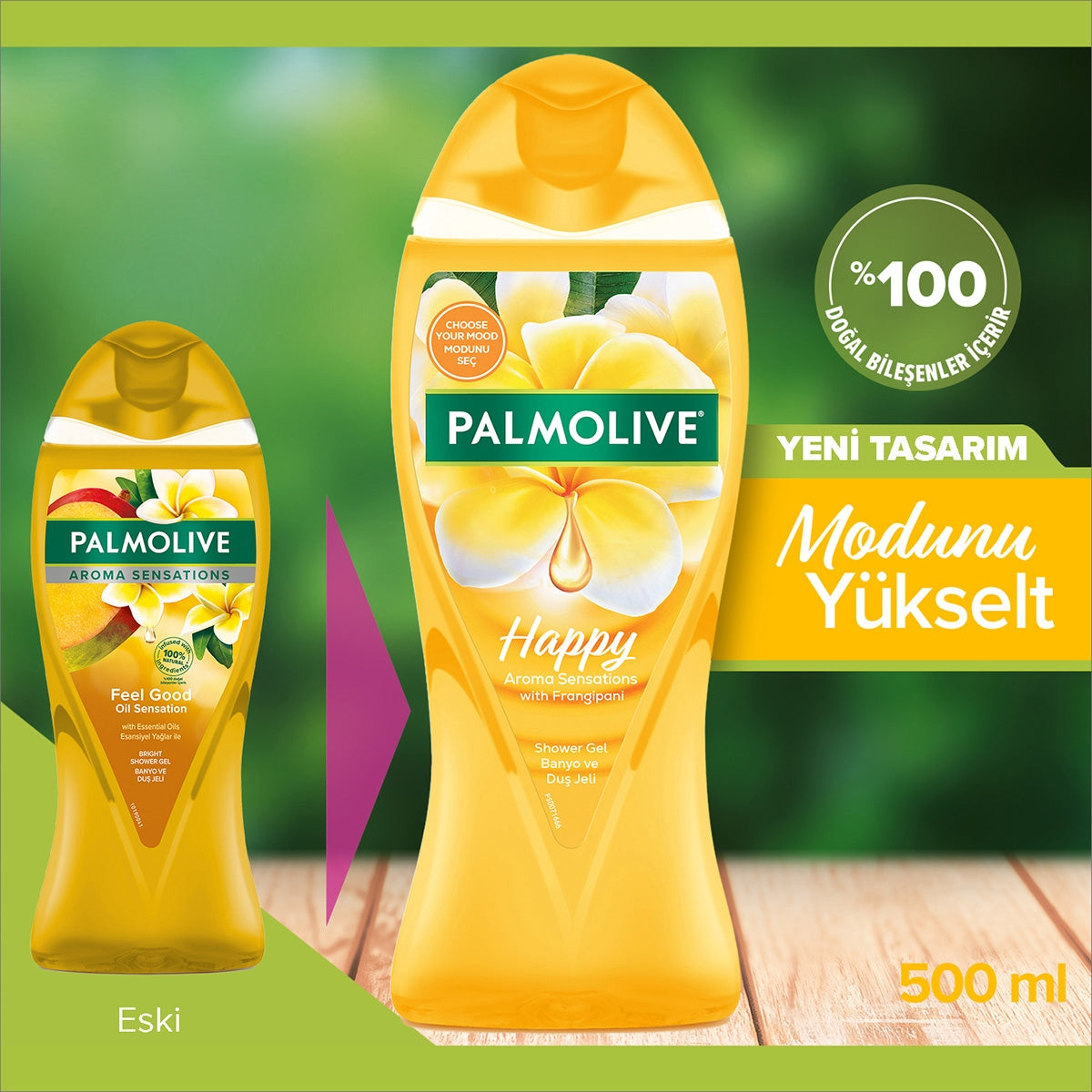 Duş Jeli Feel Happy 500 ml