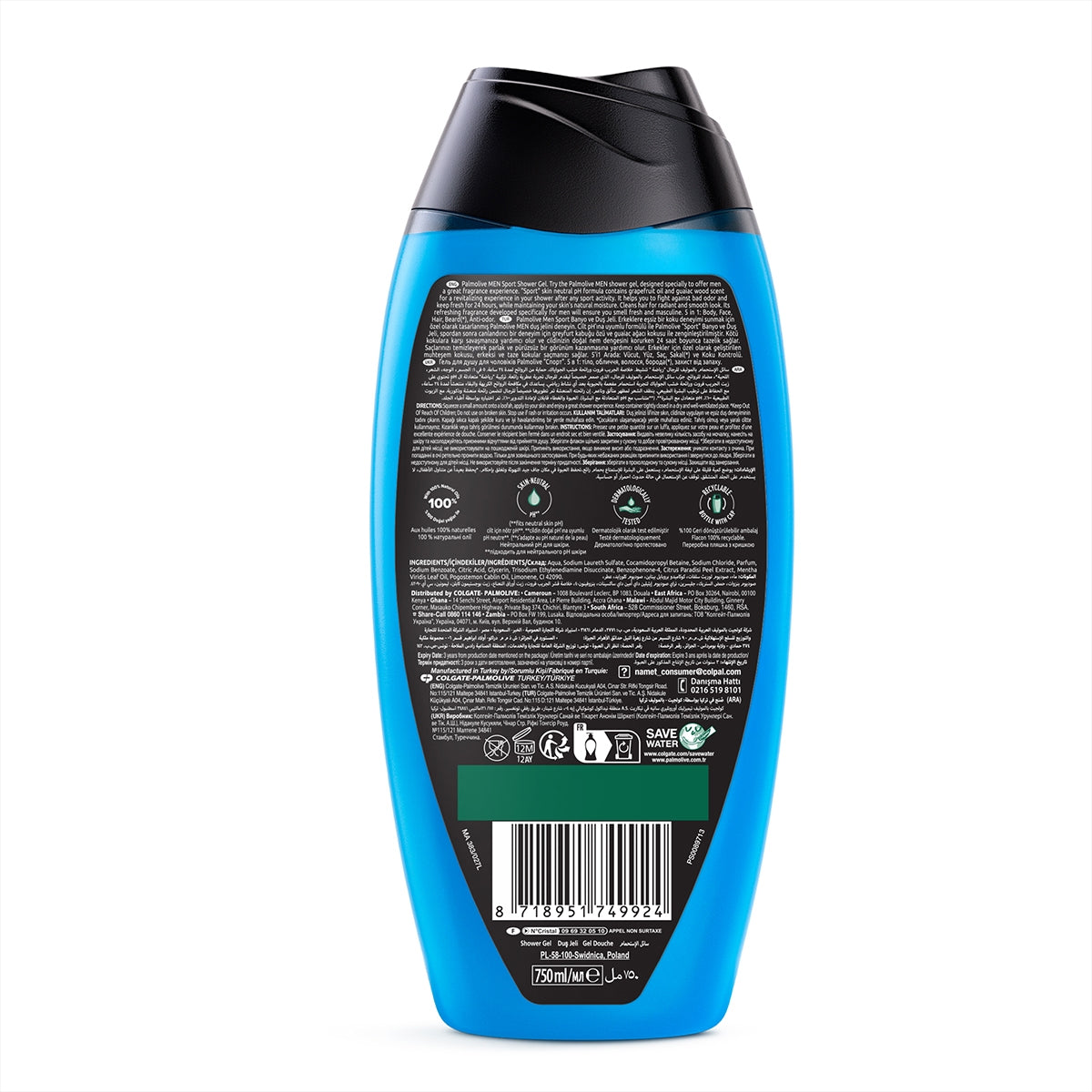 Men Duş Jeli Sport 500 ml