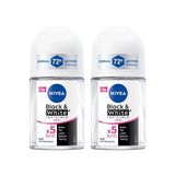 Nıvea Kadın Roll on Black & White Invisible Clear 25 ml + 25 ml