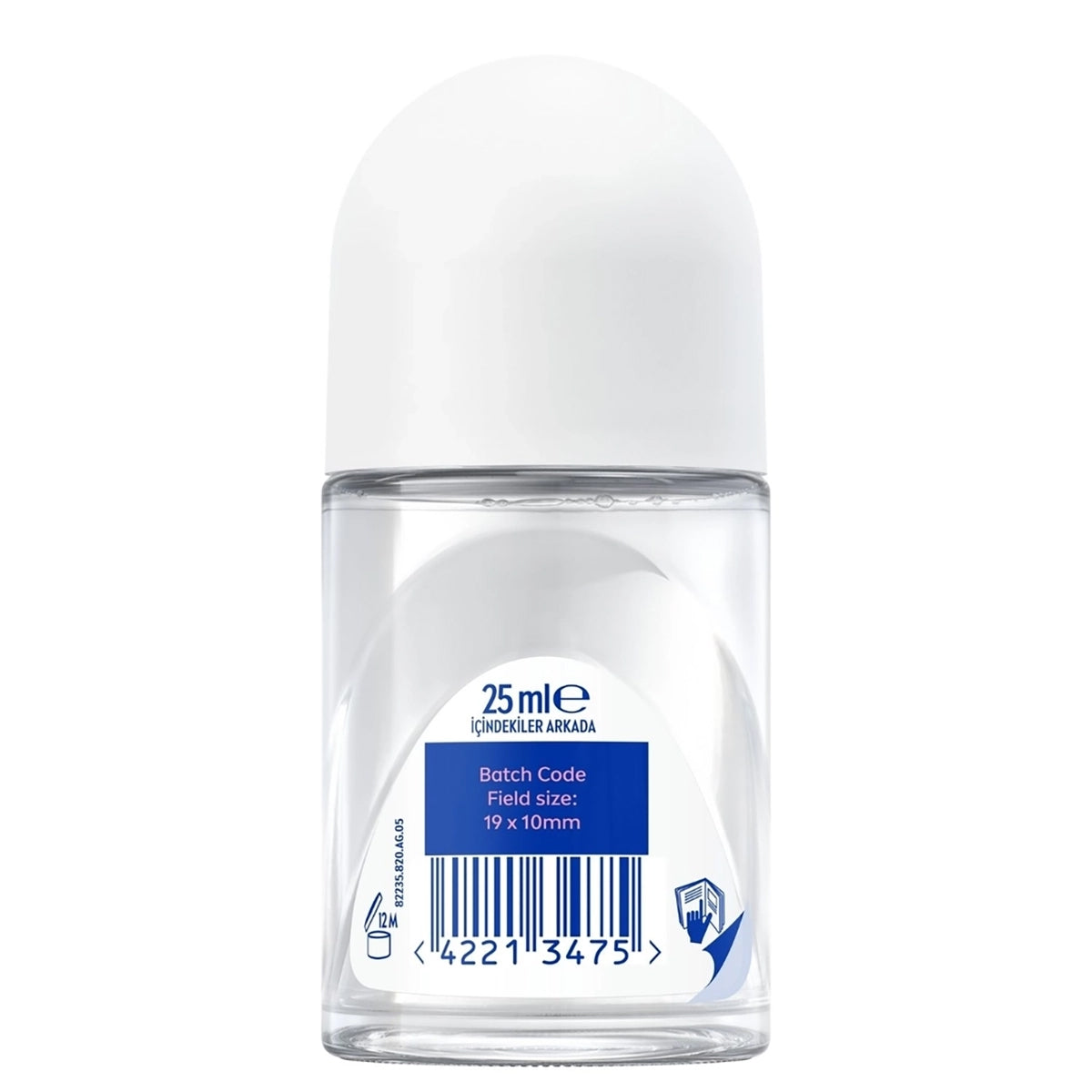 Nıvea Kadın Roll on Black & White Invisible Clear 25 ml + 25 ml
