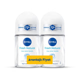 Nıvea Kadın Roll on Fresh Natural 25 ml+25 ml