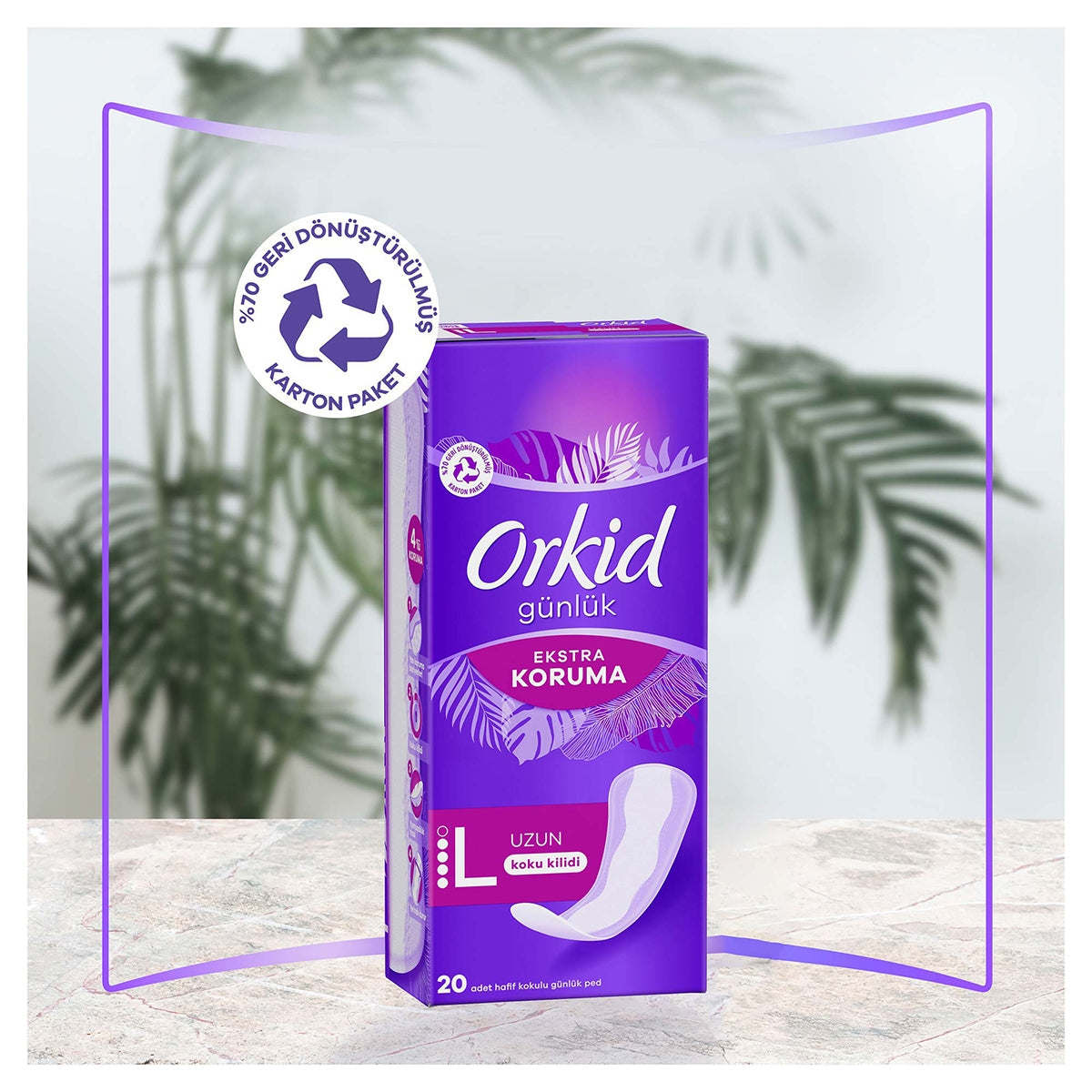 Günlük Ped Uzun 20'li