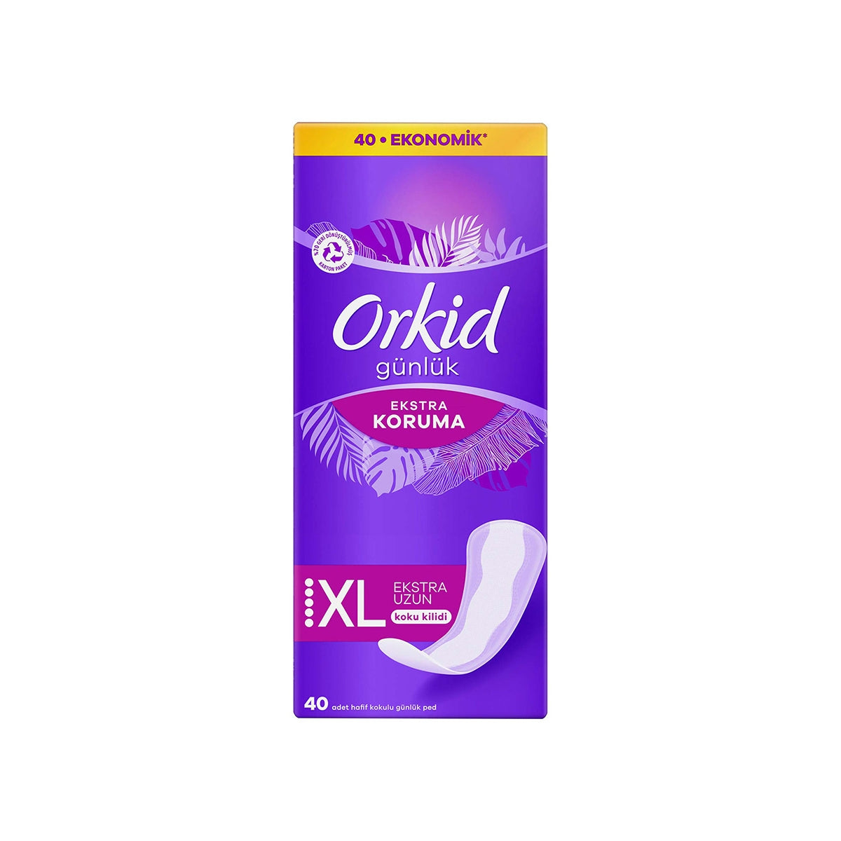 Günlük Ped Extra Koruma Uzun 40'lı