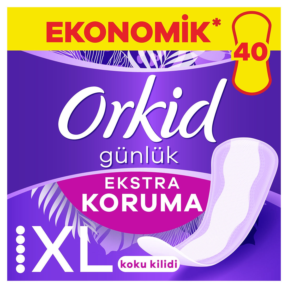 Günlük Ped Extra Koruma Uzun 40'lı