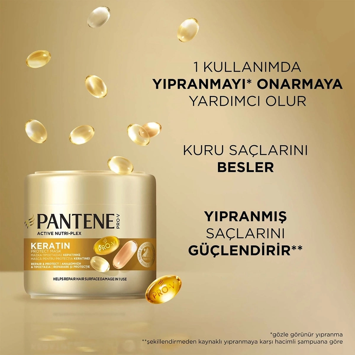 Keratin Saç Maskesi Onarıcı Koruyucu 200ml