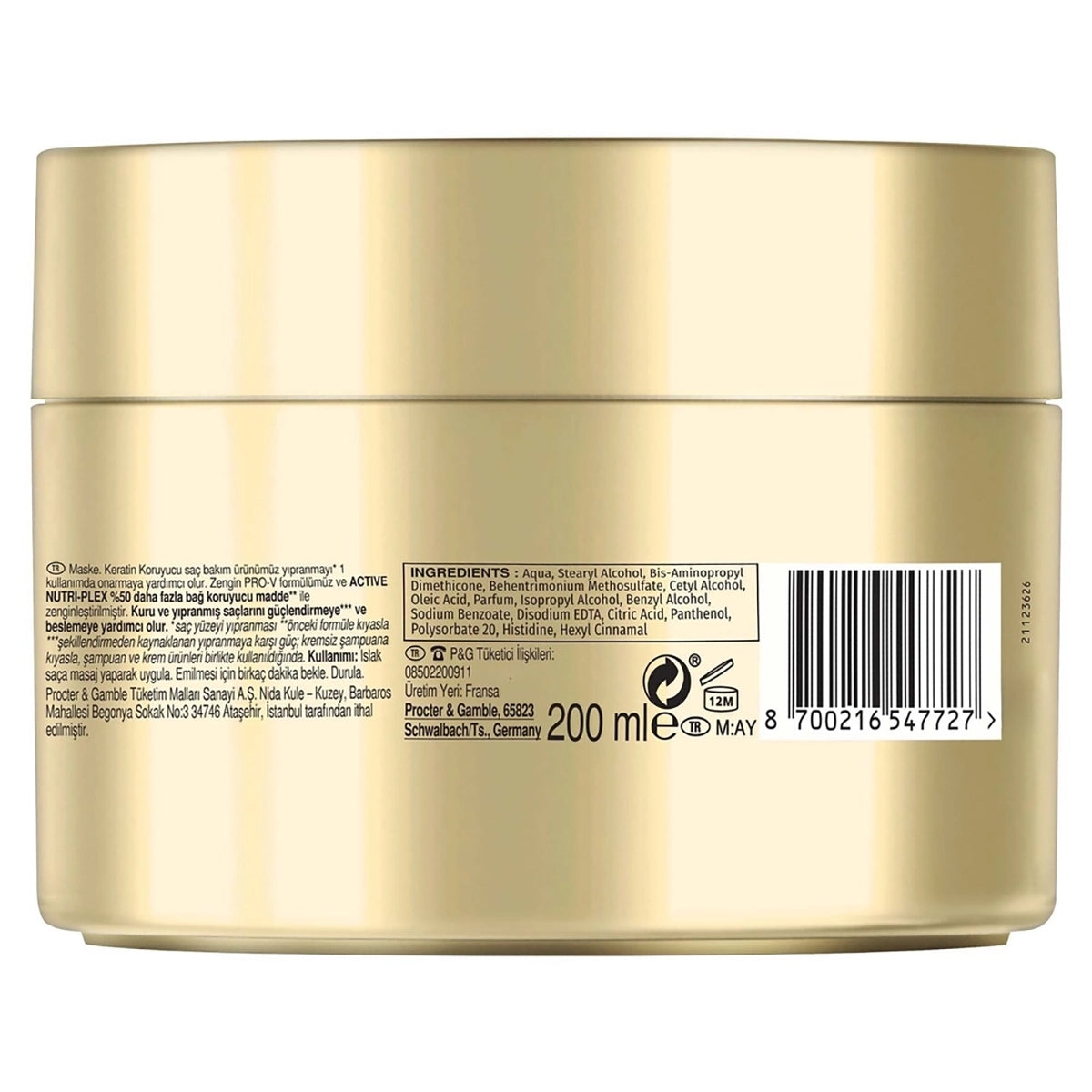 Keratin Saç Maskesi Onarıcı Koruyucu 200ml