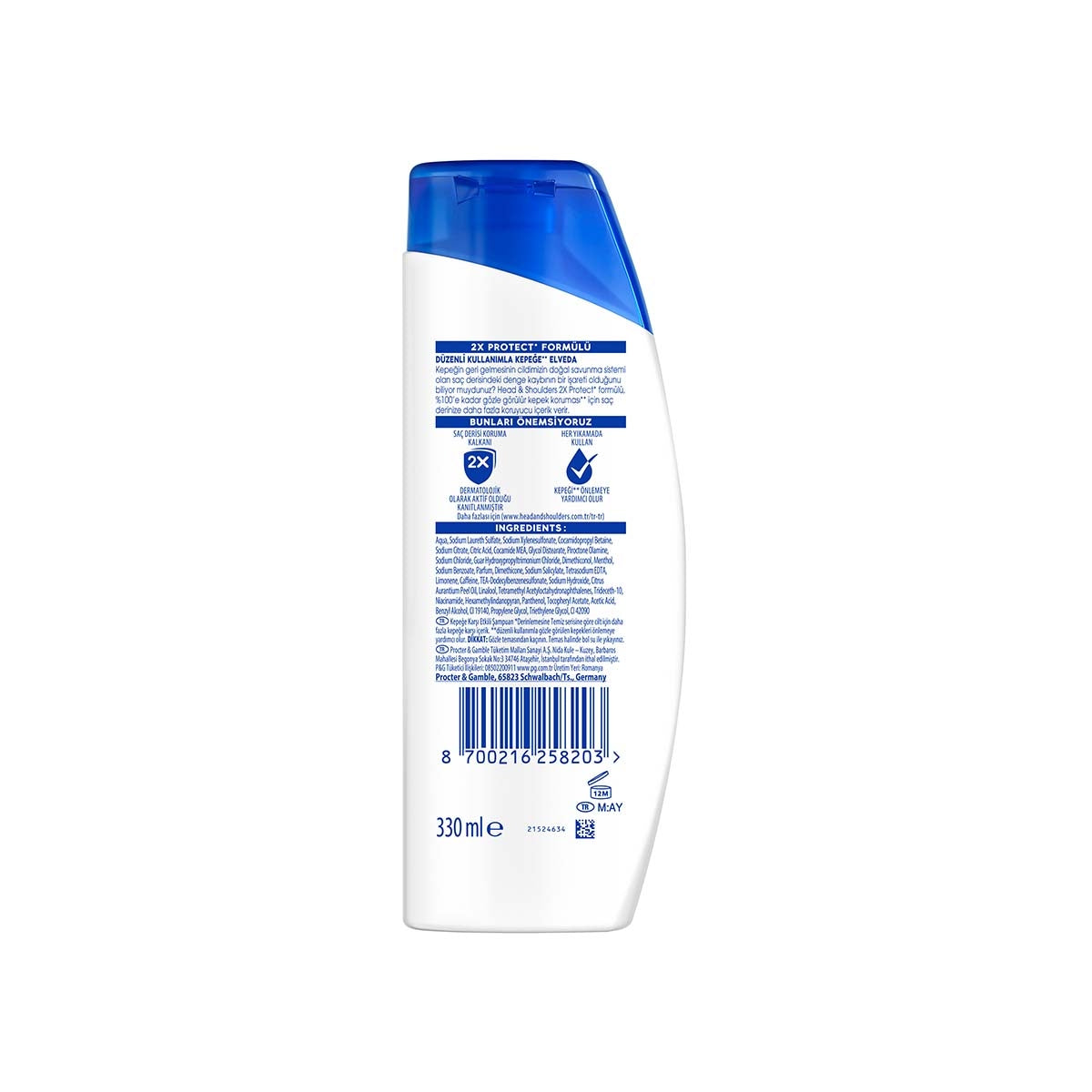 Şampuan Dökülme Karşıtı Kafein 330 ml
